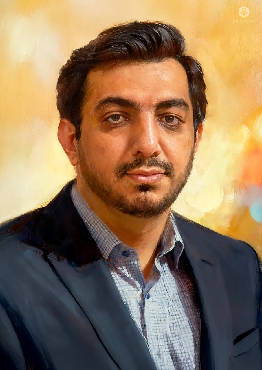 تصویرسازی چهره شهید فریدالدین معصومی